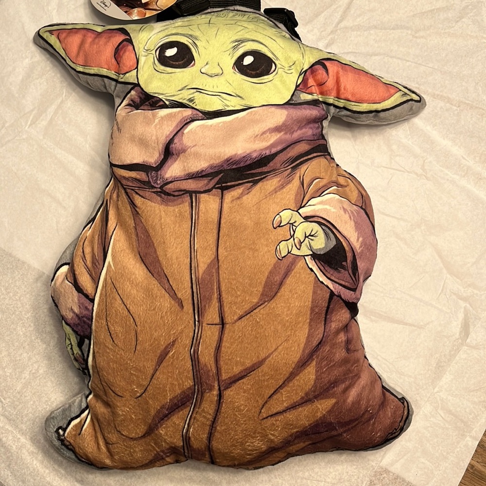 🔥🔥🔥Baby yoda backpack NWT